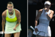 Aryna Sabalenka and Paula Badosa graphic