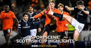 BBC Scotland - The Scottish Cup, 2024/25, Fourth Round: Dundee v Dundee United Highlights