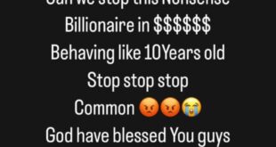 Billionaires in $$$$$$ behaving like 10 year olds - Show promoter, PaulO, reacts to online clash between Cubana ChiefPriest and BurnaBoy