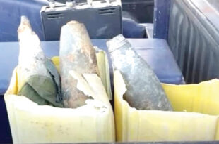 Borno police avert explosion, recover three projectiles hidden inside sack