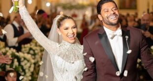 Brazilian footballer Hulk marries his ex-wife