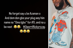 Burnaboy throws shade at a certain