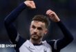 James Maddison celebrates against Hoffenheim