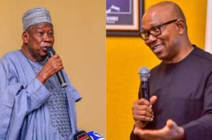 Does Mr. Obi expect the APC to allow the opposition to propagate falsehoods without any response? - Ganduje kicks against Peter Obi