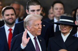 Donald Trump officially sworn in as 47th President of the UnitedÂ States