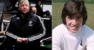 Football manager Joe Kinnear leaves his entire estate to his wife Bonnie following his de@th at 77