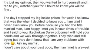 ??I don?t care about your past. The man I met is a sweet soul??- Blessing CEO professes her love to businessman IVD as she comes public with their romance