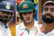 A split graphic of India's Virat Kohli, Australia's Sam Konstas and India's Jasprit Bumrah