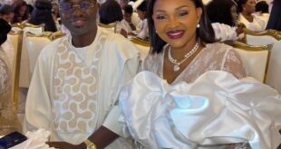 Kazim Adeoti celebrates second wife Mercy Aigbe on her birthday