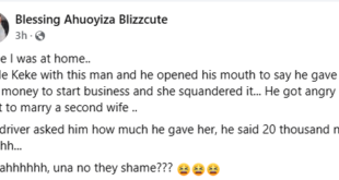 Man marries second wife because his first wife squandered N20k he gave her to start a business