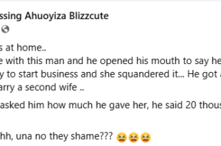 Man marries second wife because his first wife squandered N20k he gave her to start a business