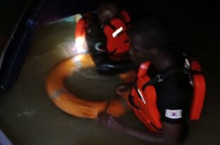 Navy rescues eight police officers and one civilian as boat capsizes in Bayelsa