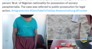 Nigerian national arrested in Libya for alleged possession of ?sorcery paraphernalia?