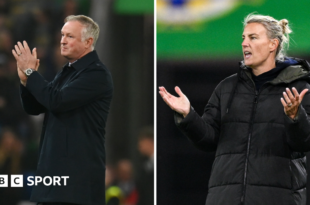 Northern Ireland managers Michael O'Neill and Tanya Oxtoby