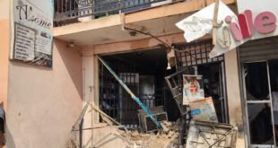 One k!lled, another injured as car rams into pharmacy in Ibadan