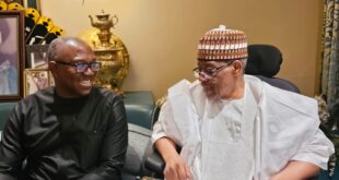 Peter Obi visits Babangida in Niger State