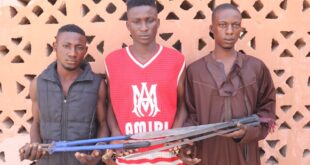 Police raid hotel, arrest ex-convict and two notorious armed robbers planning to burgle shop in Minna