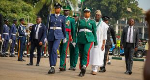 Shettima, Akume, Fubara, Diri, Mbah, Mohammed lay wreath at armed forces remembrance Day parade (photos)