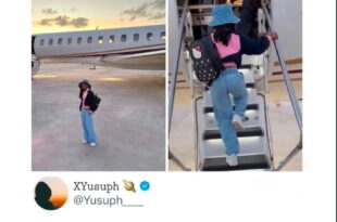 Stop exposing children to luxury at a young age, it can spoil their way of thinking - X user shares unsolicited advice to Davido after he posted a video of his daughter boarding his Private Jet