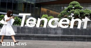 Tencent: US designates the firm a Chinese military company