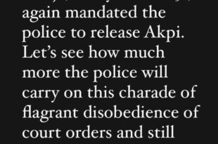 ?The Court has mandated that Police release Akpi with immediate effect? - Speed Darlington?s lawyer reveals