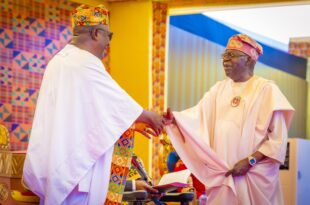 Tinubu meets Obasanjo, Jonathan, others at Ghana President, John Mahama?s inauguration (photos)