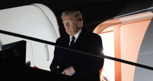 Trump arrives in Washington ahead of Monday's inauguration