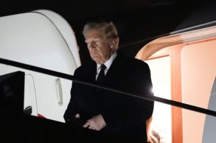 Trump arrives in Washington ahead of Monday's inauguration