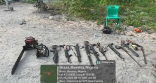 Two suspects arrested as Navy raids pirates and kidnappers? camp in Bayelsa