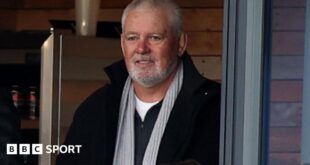 Warren Gatland at Rodney Parade