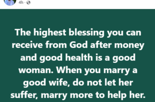 When you marry a good wife, do not let her suffer, marry more women to help her - Nigerian polygamist says