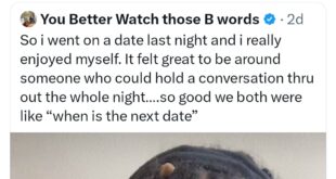 Woman who felt good about a man after a date reveals incident that made her give up on him