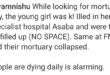 &quot;The rate at which people are dying daily is alarming&quot; Activist Gwamnishi says after multiple mortuaries had no space to deposit body of murdÂ£red woman