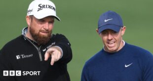 Shane Lowry and Rory McIlroy