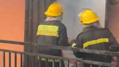 Goods destroyed as fire ravages shops in Ibadan market 